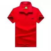 hugo boss polo  t-shirt homme ete music note red